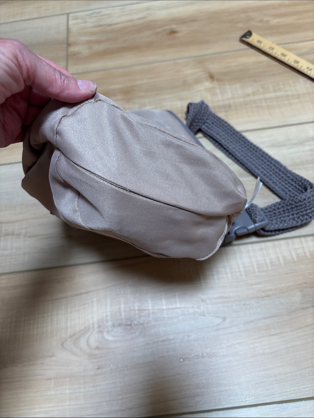 The Sak Geo Taupe Sling Bag - Picture 11 of 14